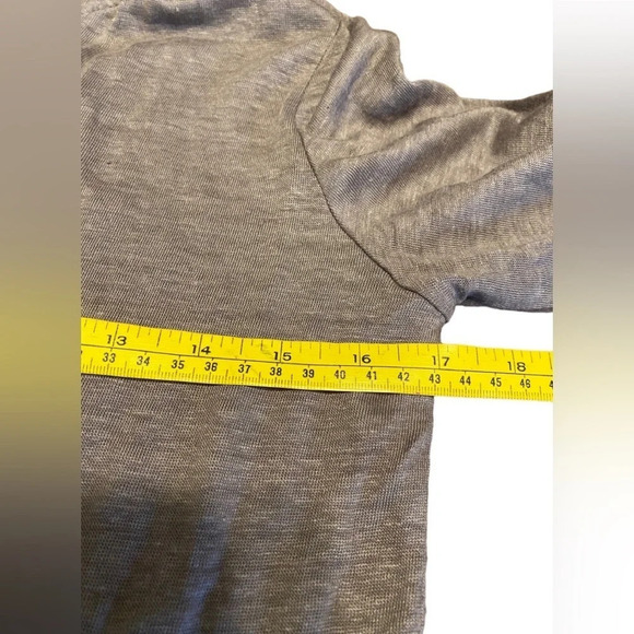 Cynthia Rowley 100% Linen Long Line Hooded Open Cardigan - Picture 6 of 7